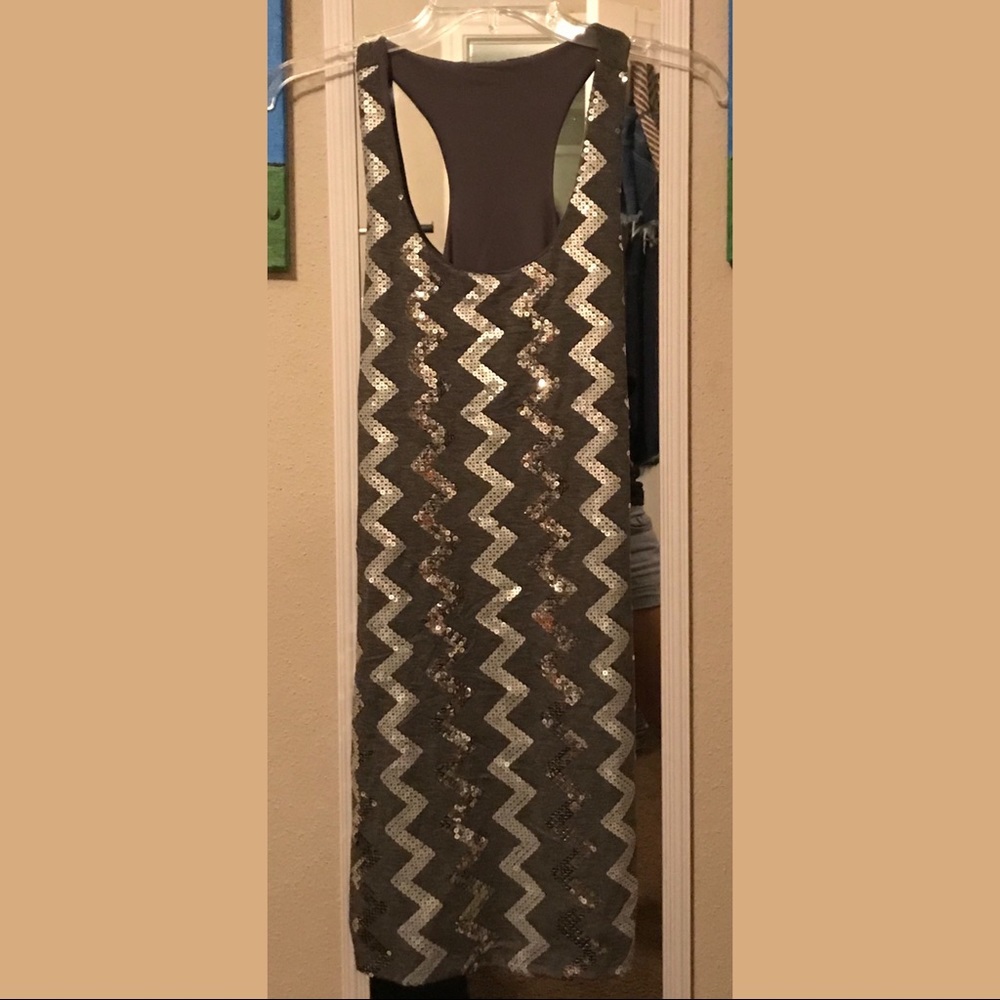 Donated Beautiful Grey dress size small